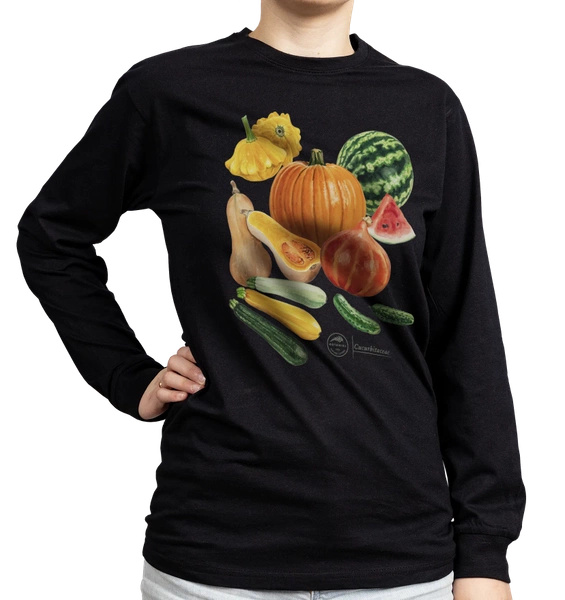 Cucurbit vegetables — long sleeve t-shirt