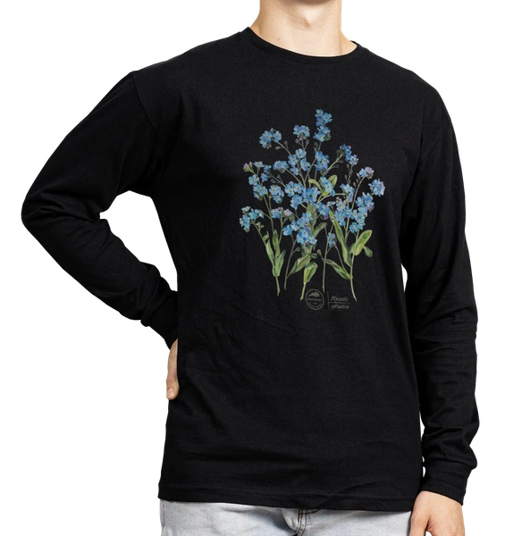 Forget-me-nots — long sleeve t-shirt