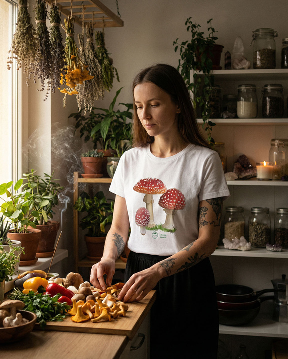 Fly agaric — women's t-shirt