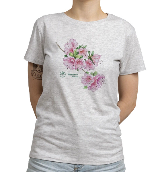 Common rhododendron — women's t-shirt