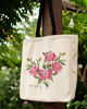 Chinese peony 'Sorbet' — premium cotton bag