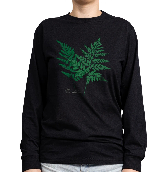 Leather fern — long sleeve t-shirt