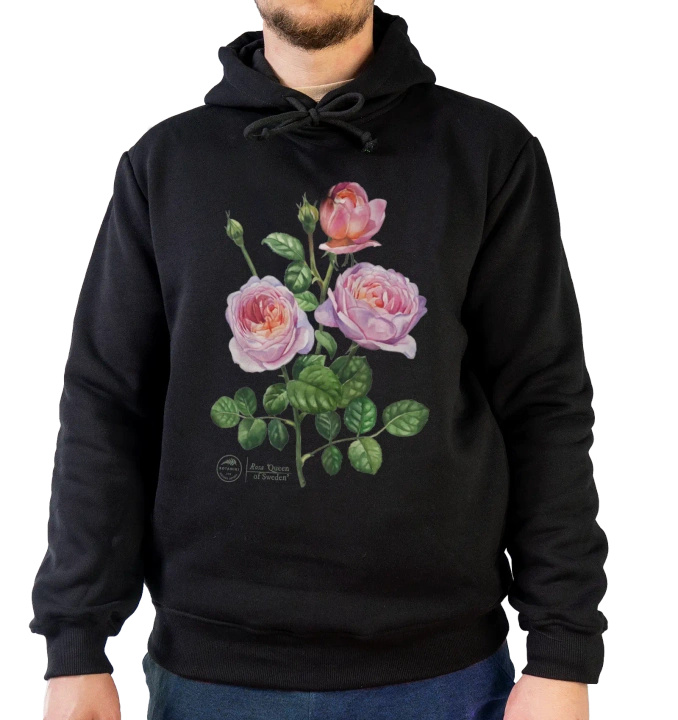 Rose 'Queen of Sweden' — premium hoodie
