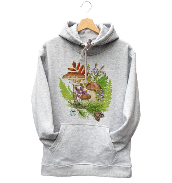 Autumn treasures of the woods — hoodie