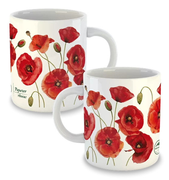 Common poppies — classic mug