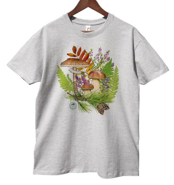 Autumn treasures of the woods — classic t-shirt