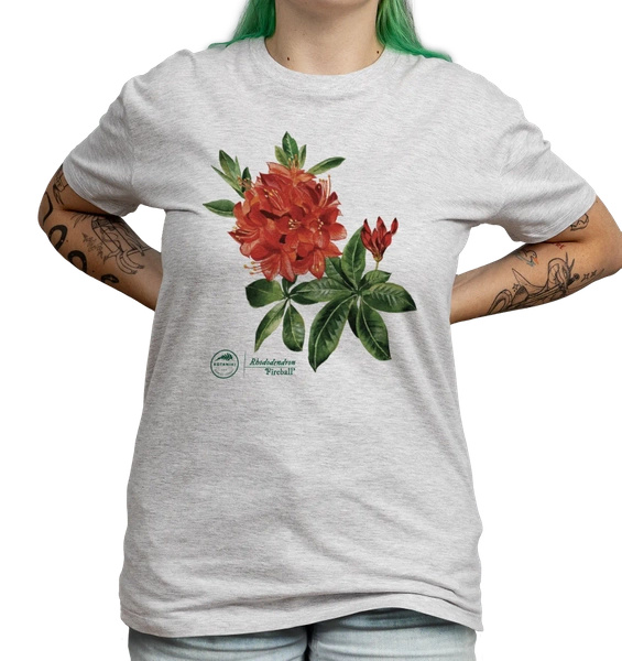 Rhododendron 'Fireball' — classic unisex t-shirt