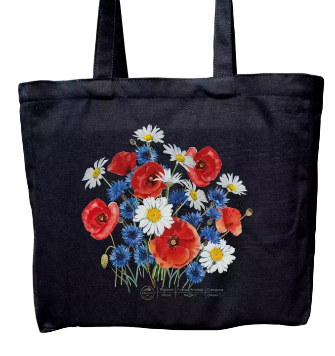 Wildflowers — premium cotton bag