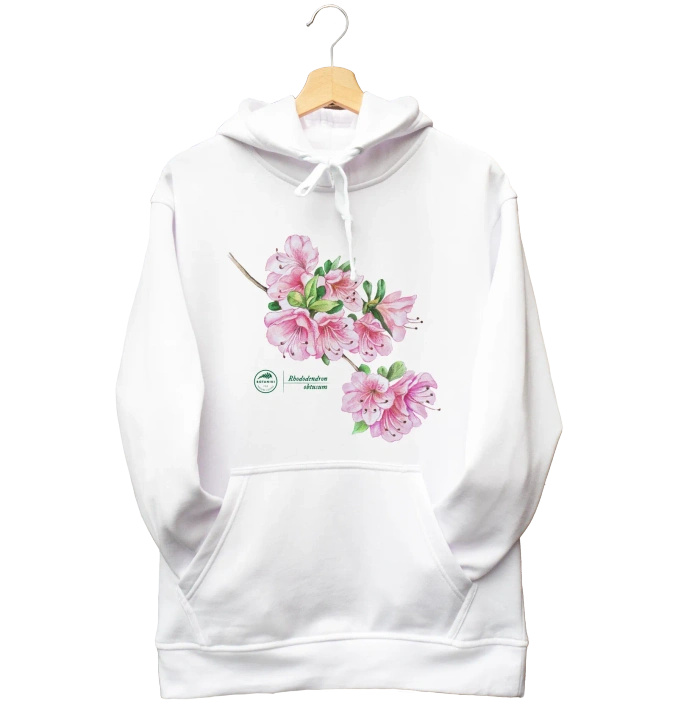 Common rhododendron — hoodie