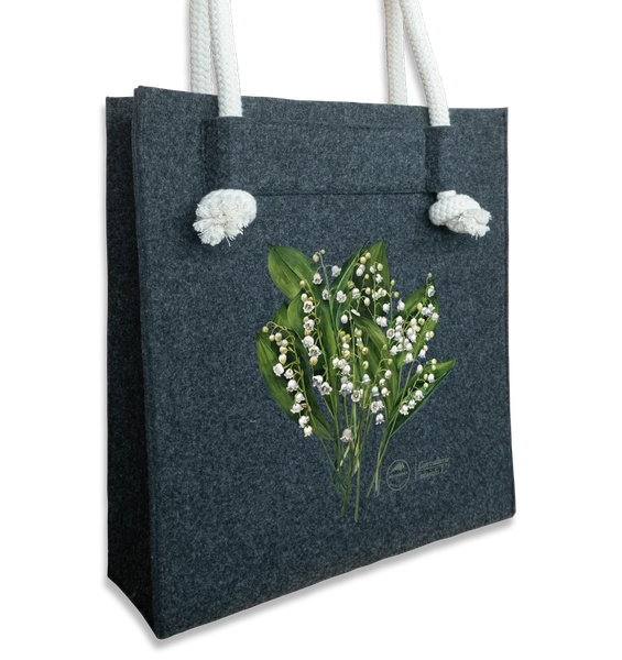 Lily of the valley — premium felt bag