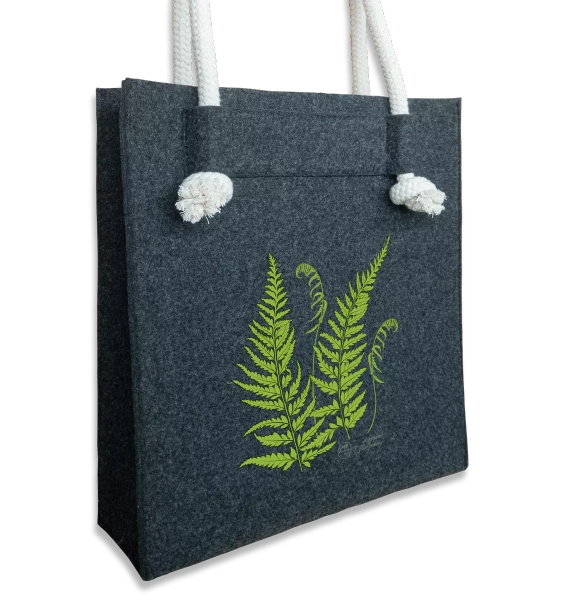 Lady fern — premium felt bag