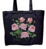 'Queen of Sweden' rose — premium cotton bag