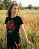 Common poppies — women's t-shirt