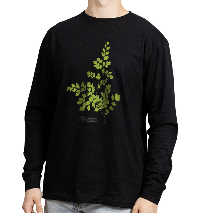 Maidenhair fern adiantum — long sleeve t-shirt