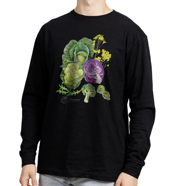 Cruciferous vegetables — long sleeve t-shirt