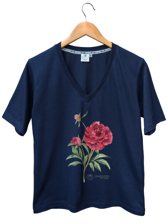 Chinese peony 'Red Magic' — premium  t-shirt