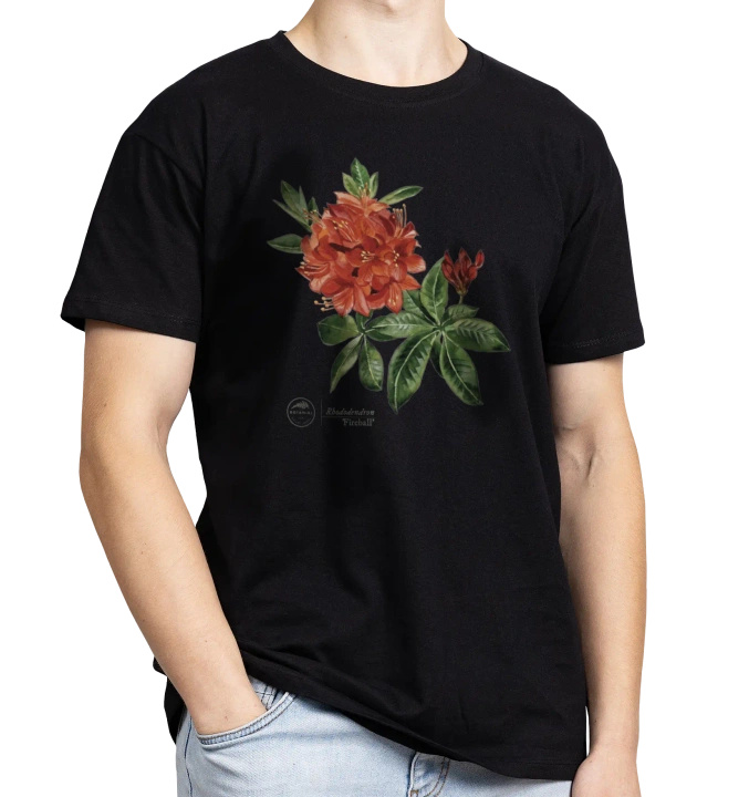 Rhododendron 'Fireball' — classic unisex t-shirt