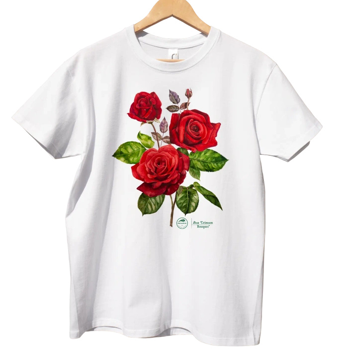 Rose 'Crimson Bouquet' — classic t-shirt