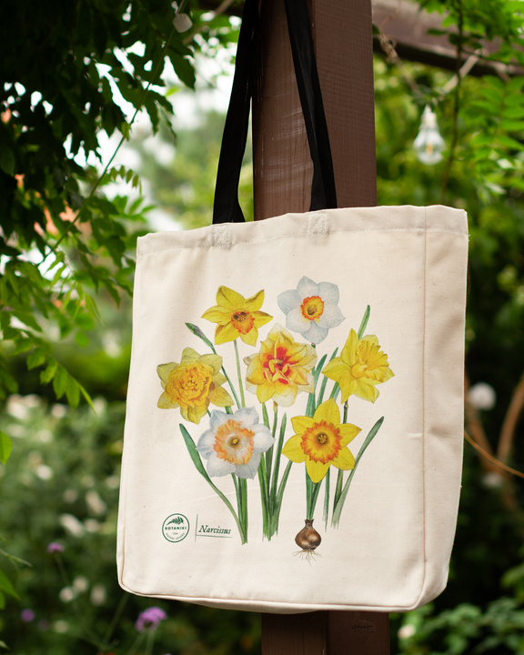 Daffodils — premium cotton bag