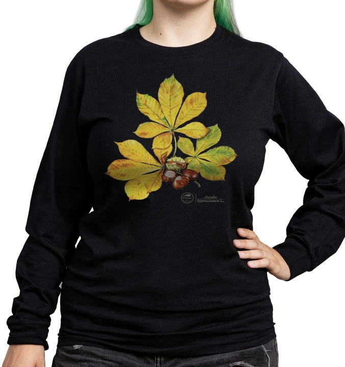 Horse chestnut — long sleeve t-shirt