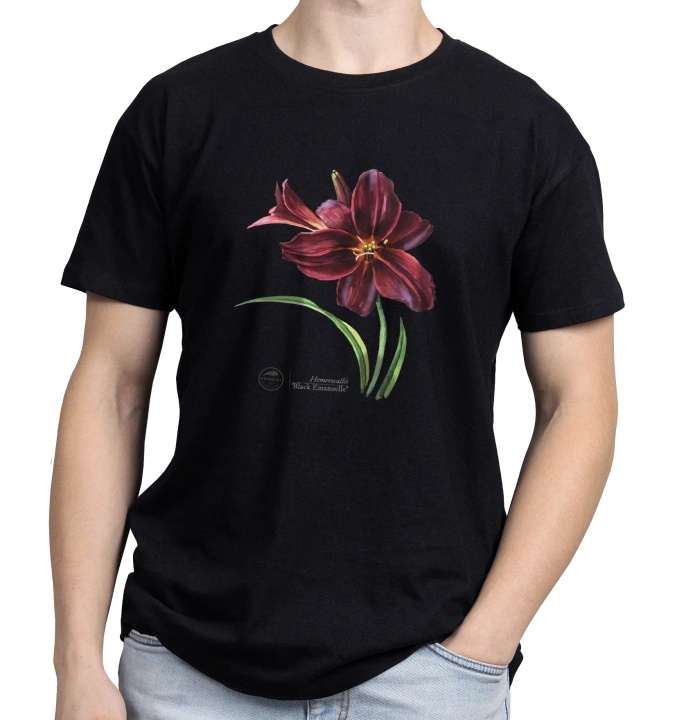 Black Emanuelle daylilies — classic t-shirt