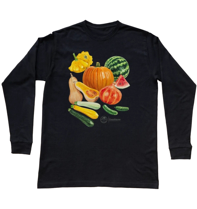Cucurbit vegetables — long sleeve t-shirt