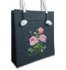 'Queen of Sweden' rose — premium felt bag