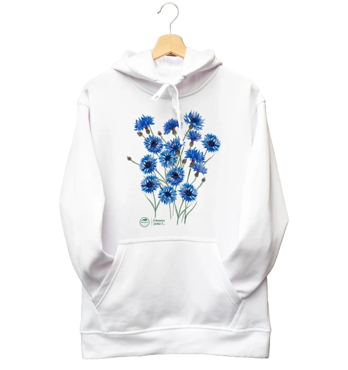 Cornflowers — hoodie