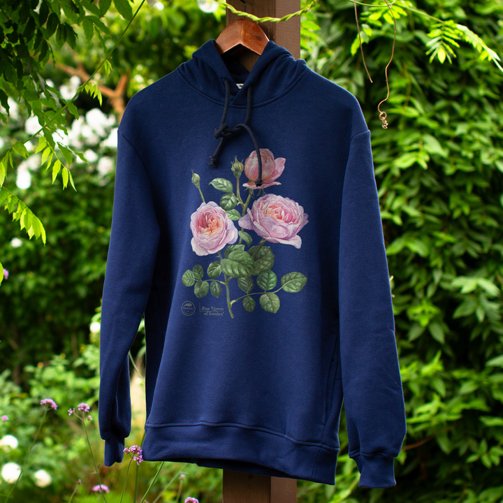 Rose 'Queen of Sweden' — premium hoodie