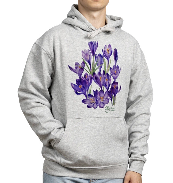 Spring crocus — hoodie