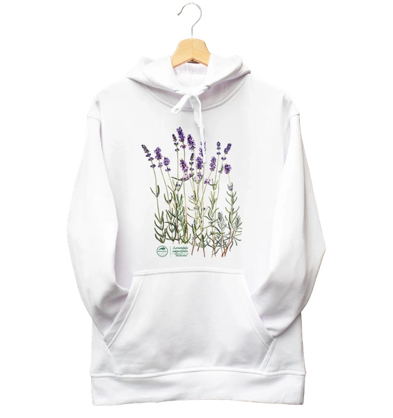 Lavender 'Hidcote' — hoodie