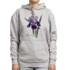 Bearded iris 'Alcazar' — hoodie