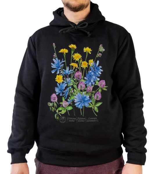 Roadside flowers — premium hoodie