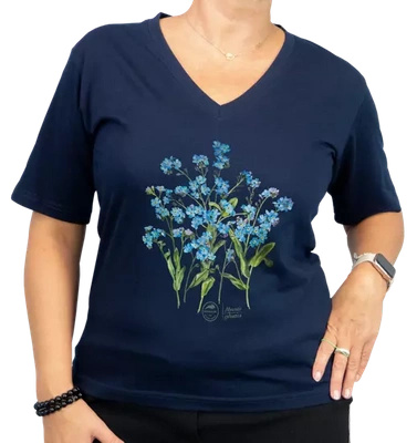 Forget-me-nots — premium  t-shirt