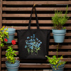 Forget-me-nots — premium cotton bag