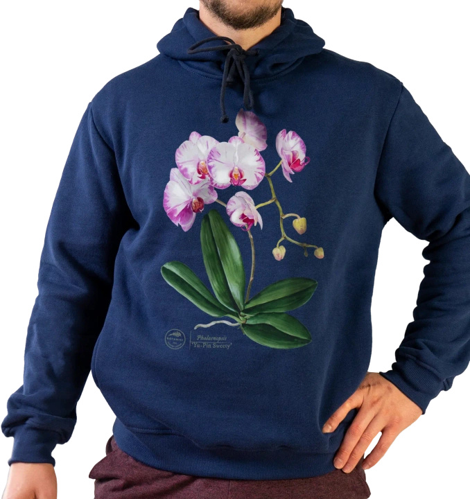 Orchid phalaenopsis — premium hoodie