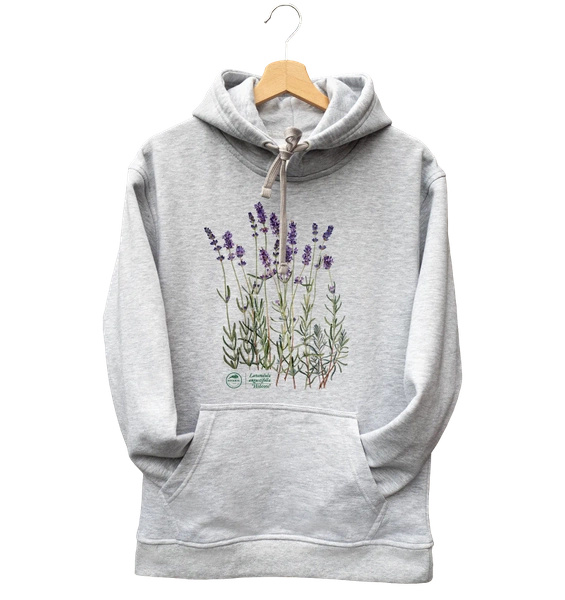 Lavender 'Hidcote' — hoodie