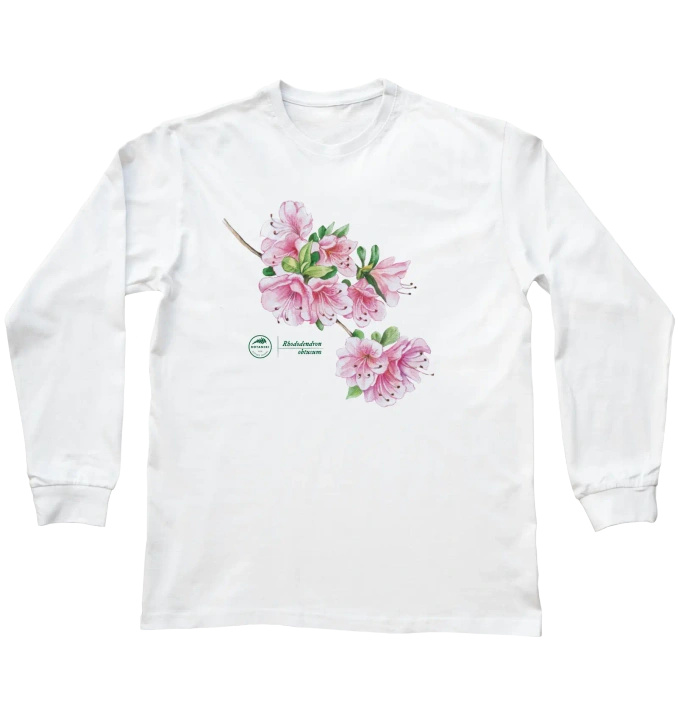 Common rhododendron — long sleeve t-shirt