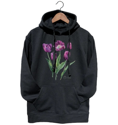 Tulips 'Negrita' — hoodie