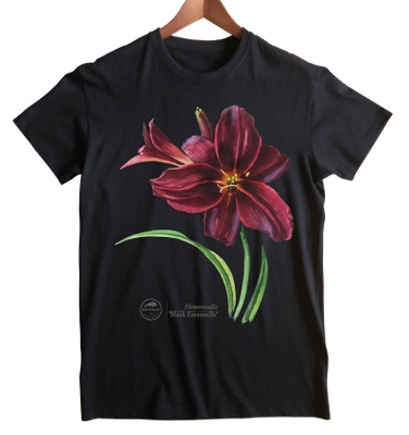 Black Emanuelle daylilies — classic t-shirt