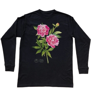 Chinese peony 'Sorbet' — long sleeve t-shirt