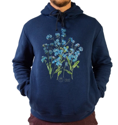 Forget-me-nots — premium hoodie