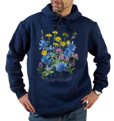 Roadside flowers — premium hoodie