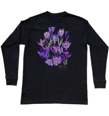 Spring crocus — long sleeve t-shirt