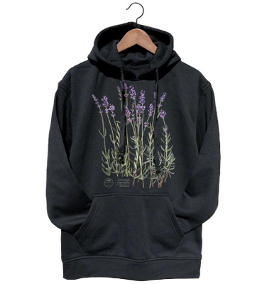 Lavender 'Hidcote' — hoodie