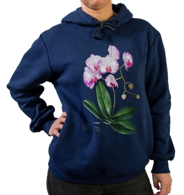 Orchid phalaenopsis — premium hoodie