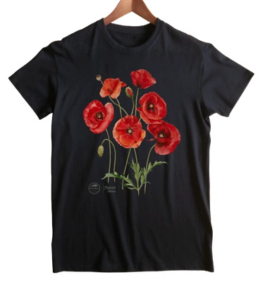 Common poppies — classic t-shirt