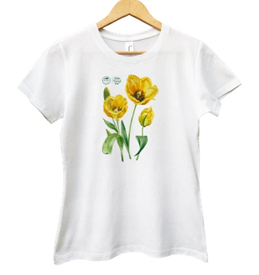 Tulip 'Crystal Star' — women's t-shirt