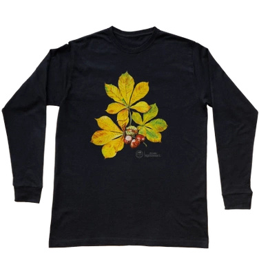 Horse chestnut — long sleeve t-shirt