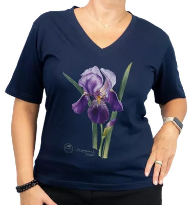 Iris 'Alcazar' — premium  t-shirt